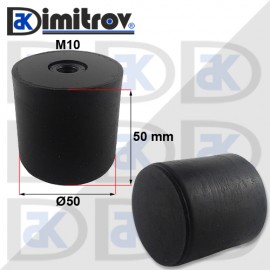 Антивибрационен тампон М10 х Ø50 х 50 mm